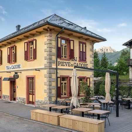 Alla Stazion Locanda Nelle Dolomiti Pieve di Cadore Zewnętrze zdjęcie