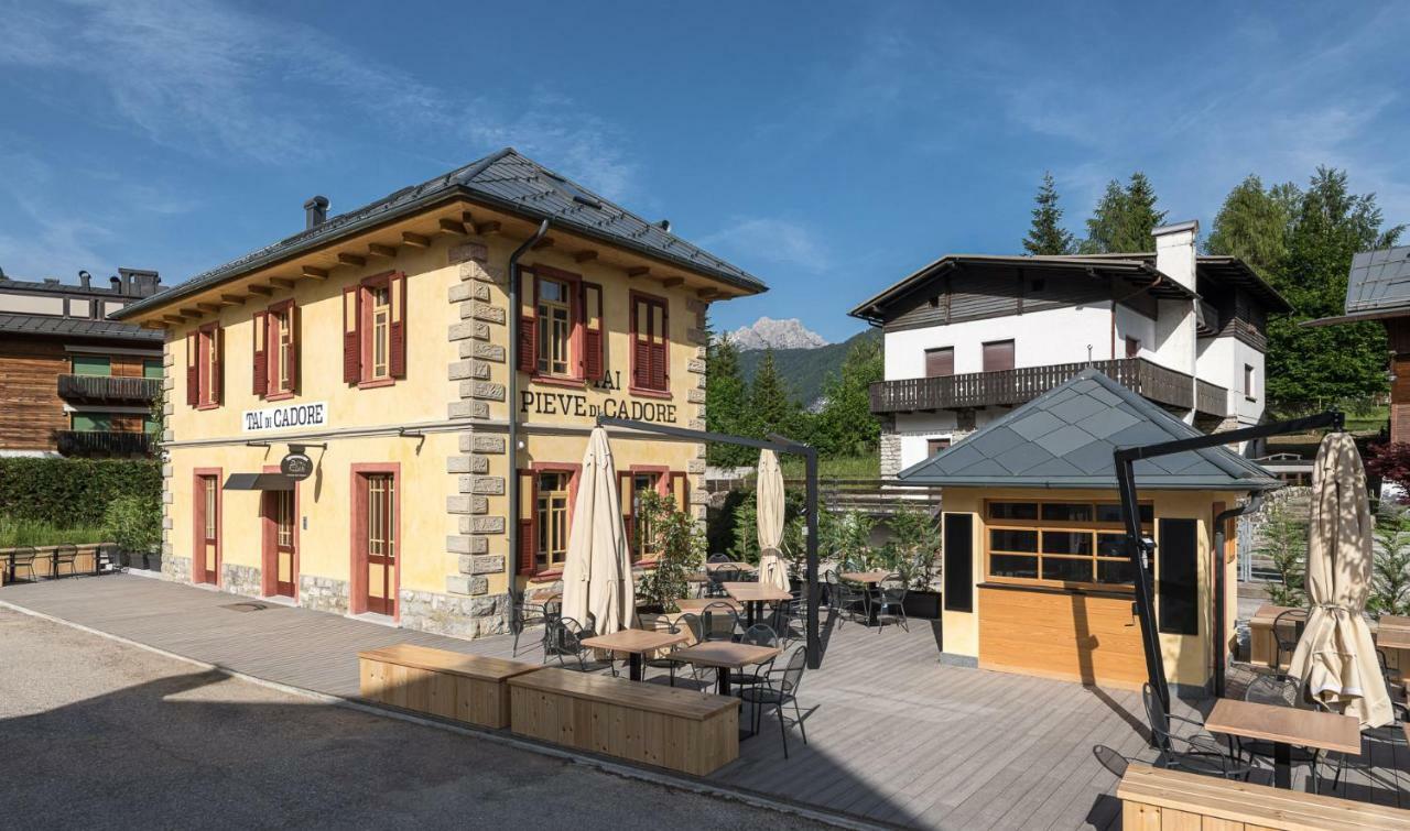 Alla Stazion Locanda Nelle Dolomiti Pieve di Cadore Zewnętrze zdjęcie