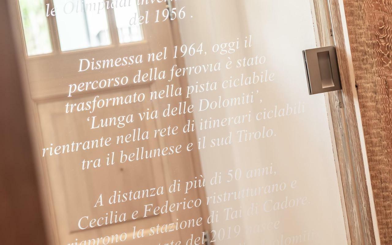 Alla Stazion Locanda Nelle Dolomiti Pieve di Cadore Zewnętrze zdjęcie