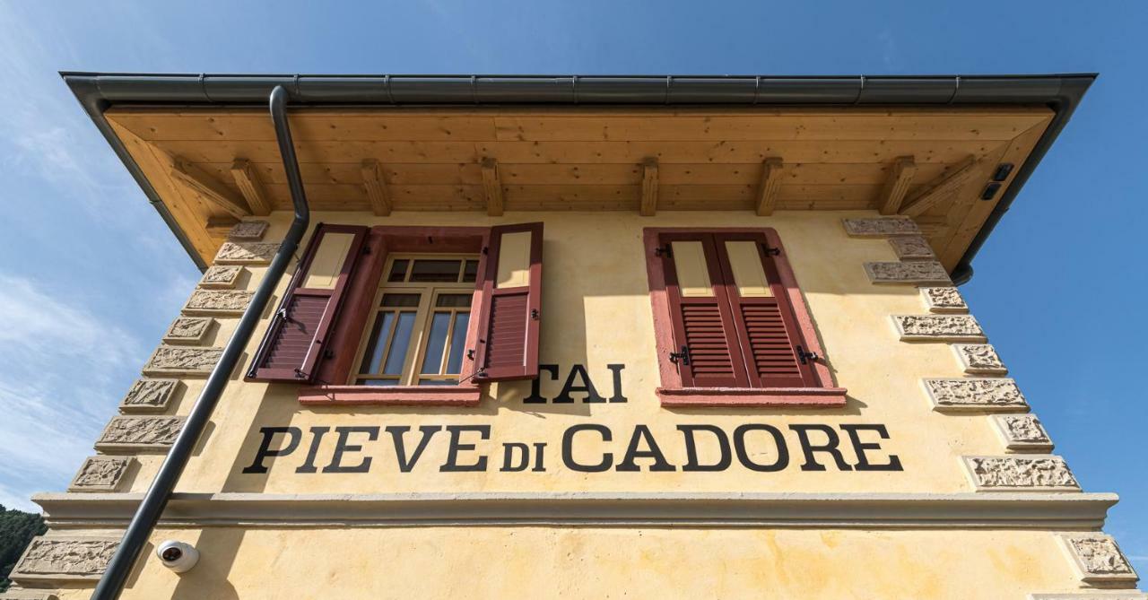 Alla Stazion Locanda Nelle Dolomiti Pieve di Cadore Zewnętrze zdjęcie